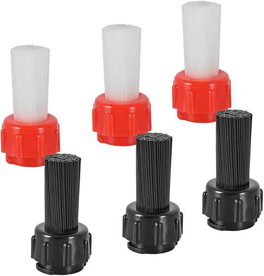 Espresso Machine Cleaning Brush Kit - CAFEMASY 6pcs Replacement Coffee Cleaning Brush Head
