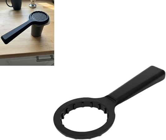 Filter Cap Handle, Ergonomic Portafilter Style Grip for Easy Tightening for AeroPress/AeroPress Go, Barista-Grade Coffee Accessory