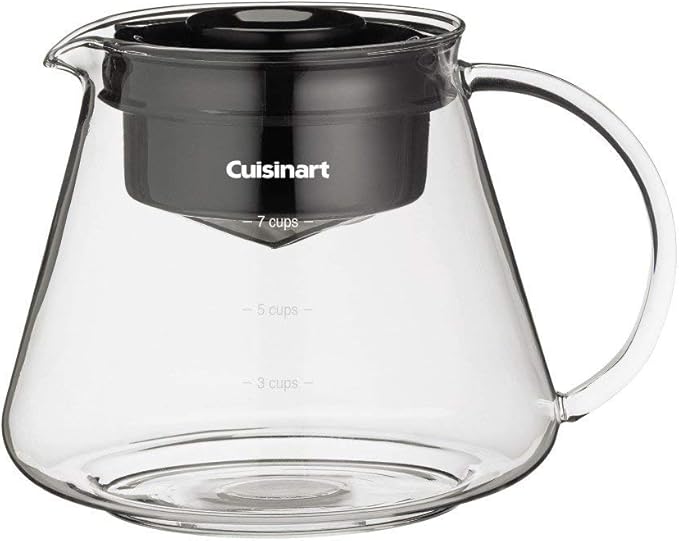 Cuisinart (Refurbished) DCB-10 Automatic Cold Brew Coffeemaker, 7 cups, Silver (Renewed)