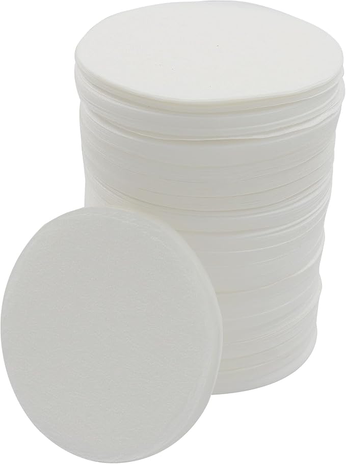 Murtenze 1000 PCS White Coffee Filter Paper, Round Coffee Maker Filters for Aeropress Coffee and Espresso Makers (53mm)