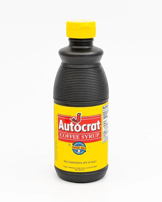 Autocrat Coffee Syrup 16oz (1 Pint) Official drink of Rhode Island