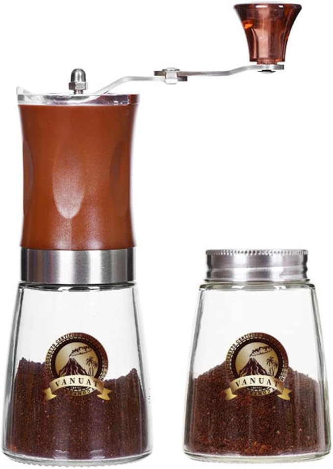 Manual Coffee Grinder Styles Stainless Steel Conical Burr Ceramic Burr Bean Portable Espresso Grinder for Drip Coffee Cold Brew Espresso French Press Turkish Brew Gift Box …