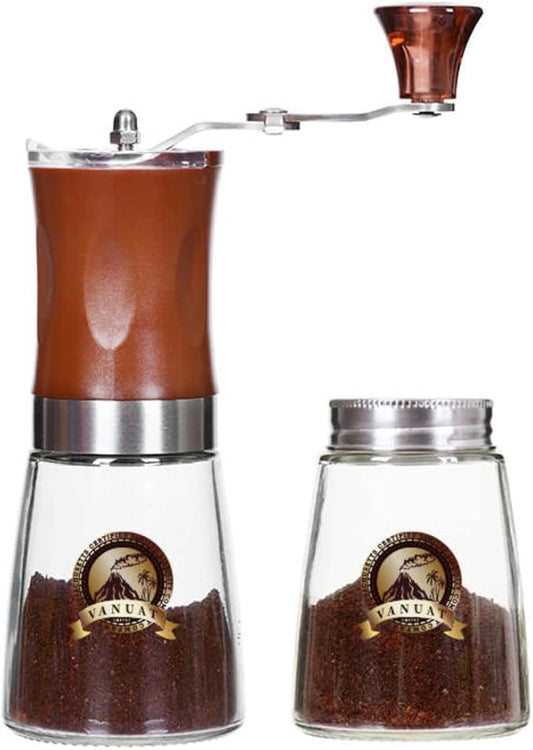 Manual Coffee Grinder Styles Stainless Steel Conical Burr Ceramic Burr Bean Portable Espresso Grinder for Drip Coffee Cold Brew Espresso French Press Turkish Brew Gift Box …