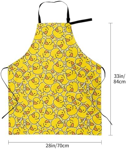 Apron Strong people waterproof work apron for kitchen cooking BBQ party perfect holiday gift with 2 Pockets - Image 4