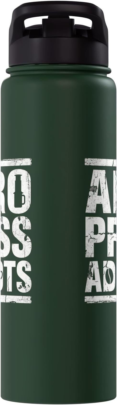 Bold AeroPress Coffee Addict Shirts AeroPress Addicts Stainless Steel Insulated Water Bottle