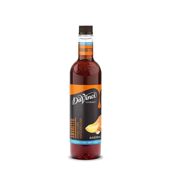 Da Vinci SUGAR FREE Amaretto Syrup 750mL by DaVinciGourmet