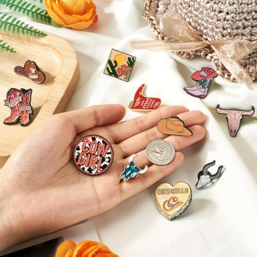 Enamel Pins Coffee Dog Cowboy Assorted Cute Alloy Brooch Funny Labels Badge Aesthetic Backpack Pins - Image 4