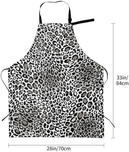 Perinsto Waterproof Apron With 2 Pockets Kitchen Chef Aprons Bibs For Cooking Baking Painting Gardening Grooming - Image 6