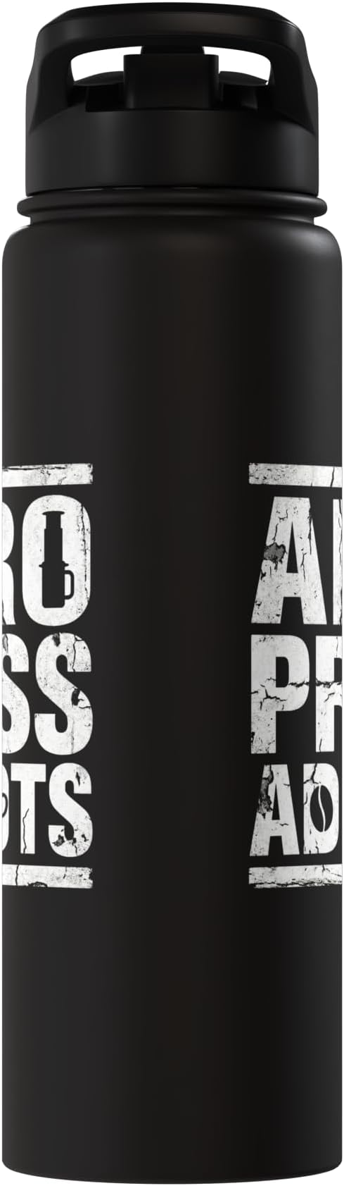 Bold AeroPress Coffee Addict Shirts AeroPress Addicts Stainless Steel Insulated Water Bottle