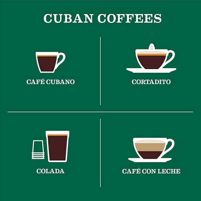 Cafe La Llave Espresso (10 ounce can) Dark Roast Coffee (Pack of 2)