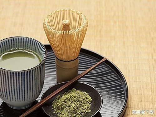 JapanBargain 2200, 3-Pack Bamboo Matcha Whisks Japanese Ceremonial Matcha Chasen Green Tea Powder Whisk for Tea Ceremony, 100 Prong