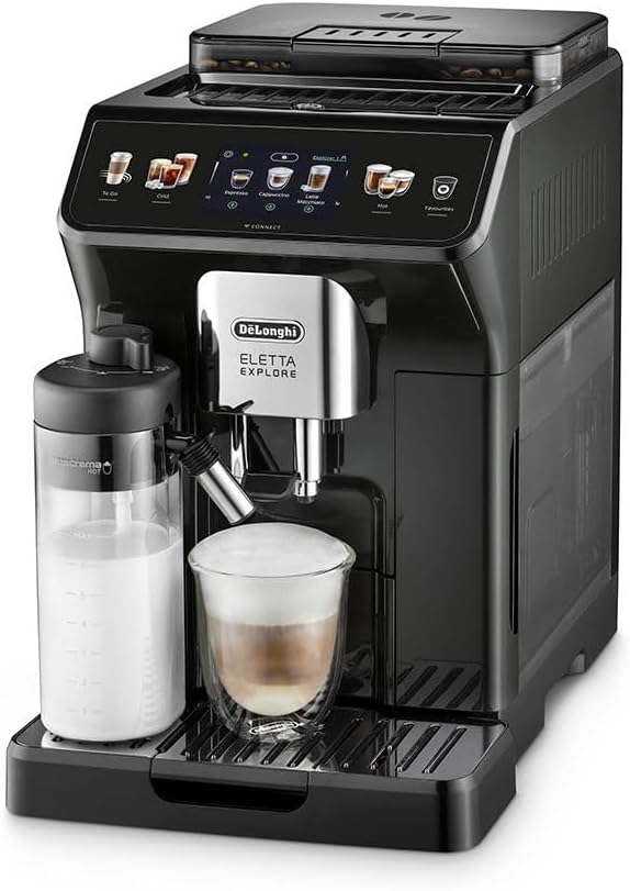 De'Longhi De'Longhi Eletta Explore Fully Automatic Espresso Machine 1.8 L, Black, ECAM45065G