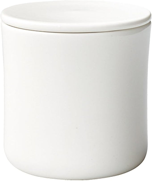 KINTO SCS 27668 Coffee Canister, 20.3 fl oz (600 ml), White, Coffee Beans, Storage Container, Microwave and Dishwasher Safe