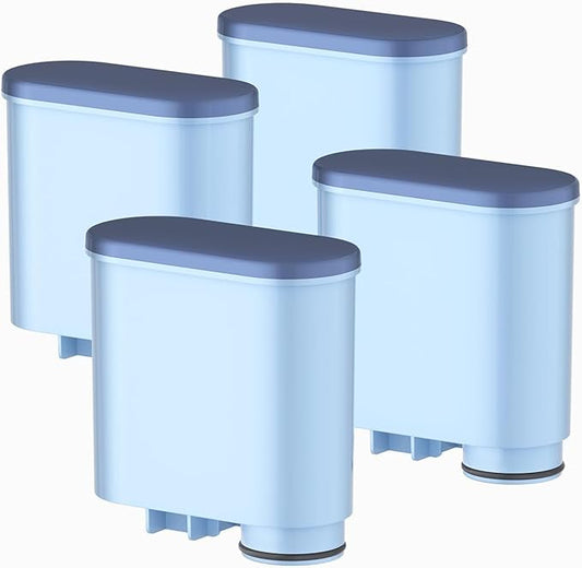 4-Pack Coffee Filter Compatible with Philips Aqua Clean CA6903, Replacement Water Filter for LatteGo 5500, 3200, 4400, 3300 Series Fully Automatic Coffee Machines, Anti-Lime Scale Protection