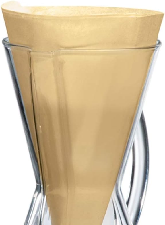 Chemex Filter - Natural Half Moon - 100 CT - FP-2N