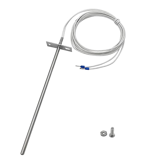 Temperature Probe Sensor, Replacement for Traeger Digital Thermostat Probe, Sensor Thermometer Compatible with Traeger Pellet Grills