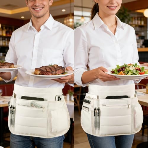 Waitress Server Apron with Multiple Pockets - Image 6