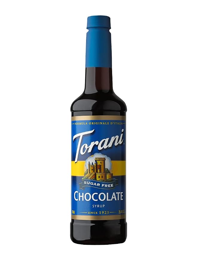 Torani Sugar Free Chocolate Syrup, 25.4 Ounce by Torani