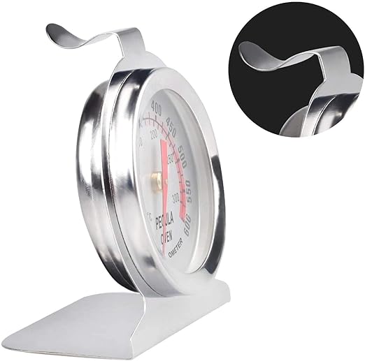 Oven Thermometer 50-300°C/100-600°F, Oven Grill Fry Chef Smoker Thermometer Instant Read Stainless Steel Thermometer Kitchen Cooking Thermometer (3Pack)