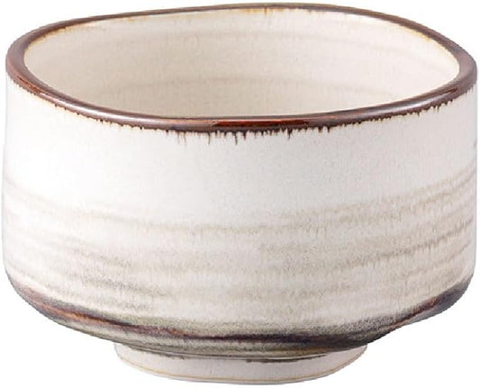 Japanese Traditional Handcrafted Mino Matcha Chawan Tea Bowl Cup Ceremony Tableware Pottery (Unka)