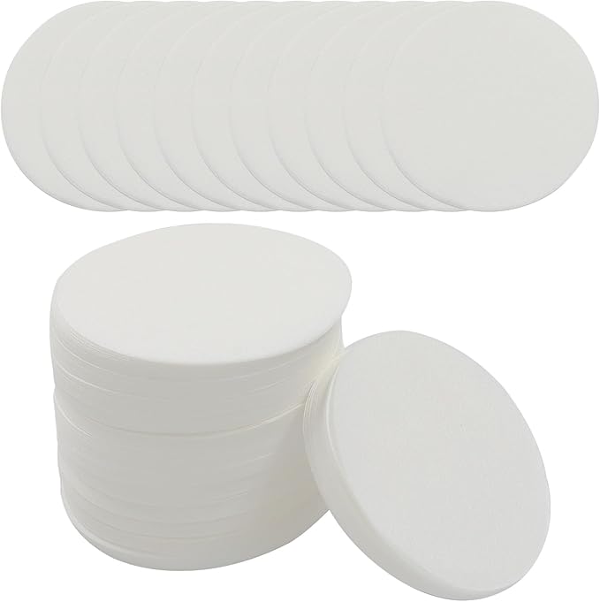 Murtenze 1000 PCS White Coffee Filter Paper, Round Coffee Maker Filters for Aeropress Coffee and Espresso Makers (51mm)