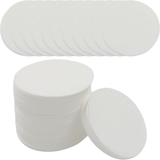 Murtenze 1000 PCS White Coffee Filter Paper, Round Coffee Maker Filters for Aeropress Coffee and Espresso Makers (64mm)