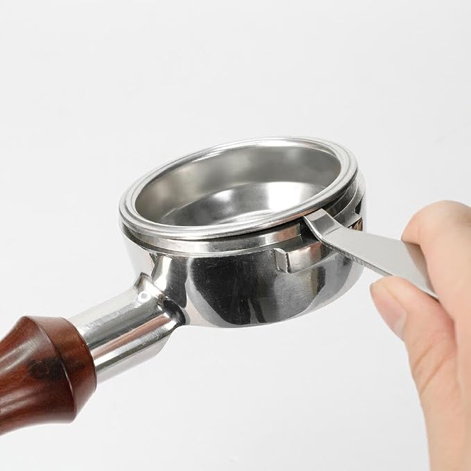 Portafilter Basket Removal Tool Espresso Cleaning Accessories Stainless Steel Coffee Filter Remover Tool - Image 4