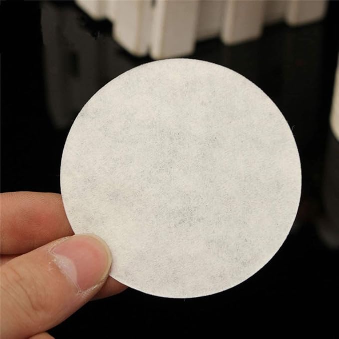 Coffee Filters Paper, Universal Replacement Coffee Filter for AeroPress, Compatible with Coffee Maker, Round Unbleached Paper Filters, Natural Brown, 500 Pieces (Coffee Filters Paper-Brown)