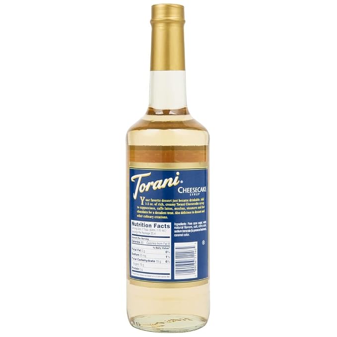 Torani Cheesecake Syrup, 750 ml - Image 3