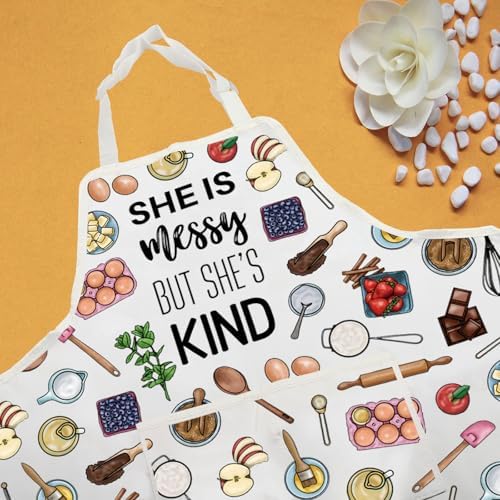 WCGXKO Musical Waitress Inspired Gift She Is Messy But She’s Kind Broadway Gift Musical Theater Gift for Musical Fans - Image 4