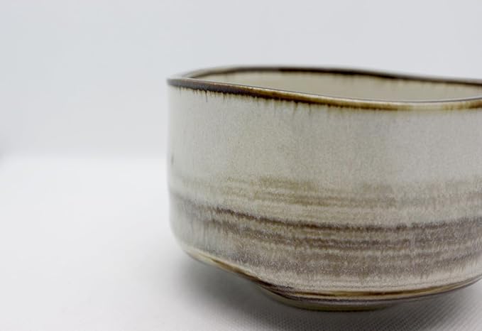Japanese Traditional Handcrafted Mino Matcha Chawan Tea Bowl Cup Ceremony Tableware Pottery (Unka)