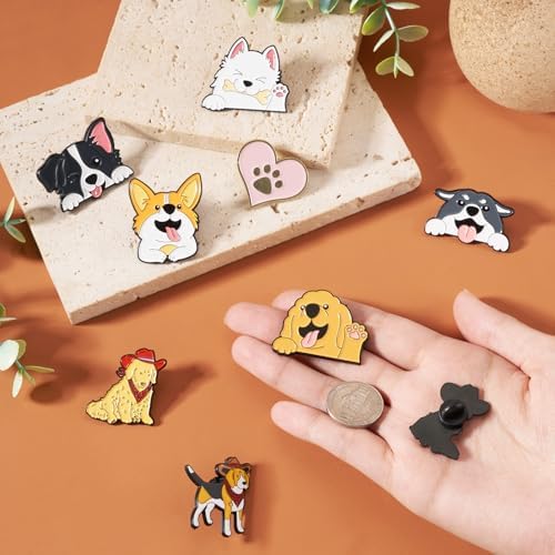 Enamel Pins Coffee Dog Cowboy Assorted Cute Alloy Brooch Funny Labels Badge Aesthetic Backpack Pins - Image 5