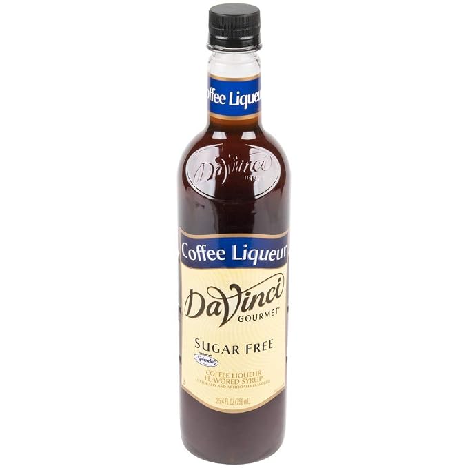 Da Vinci Sugar-Free Coffee Liqueur Syrup, 750ml Plastic Bottle - Image 3
