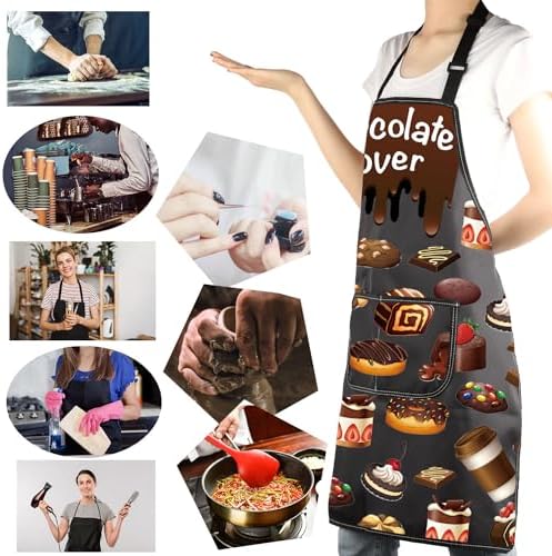 MBMSO Baking Apron the Secret Ingredient is Always Love Apron Baker Gifts Baking Cooking Gifts for Bake Lover Kitchen Apron - Image 6