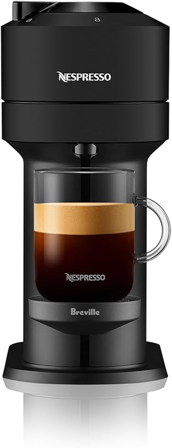 Nespresso VertuoPlus Coffee and Espresso Machine by Breville,1.1 liters, Ink Black
