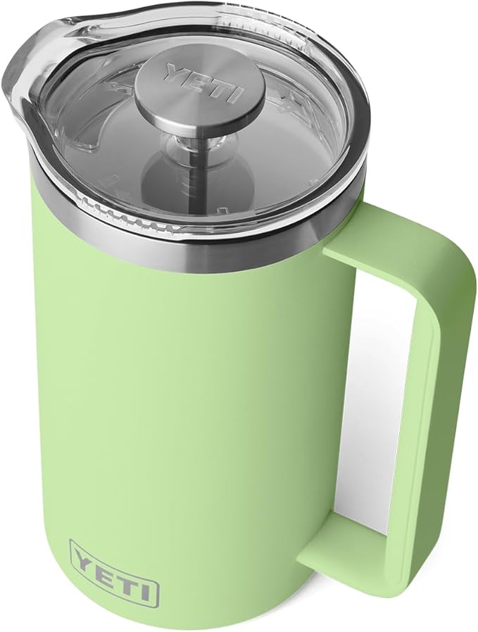 YETI Rambler 34 oz. French Press Coffee Maker, Key Lime