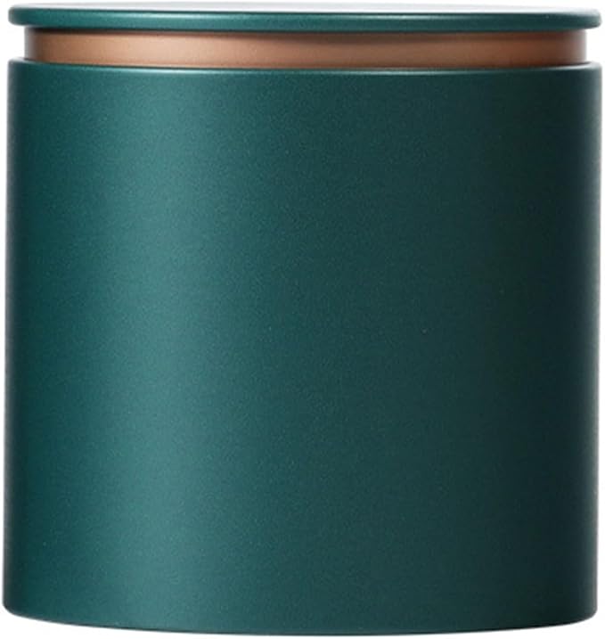 Tea Tin,Metal Tea Canister for Loose Leaf Tea Storage Coffee Storage Container Herbs Stash Jar Metal Tea Box Can Candy Holder