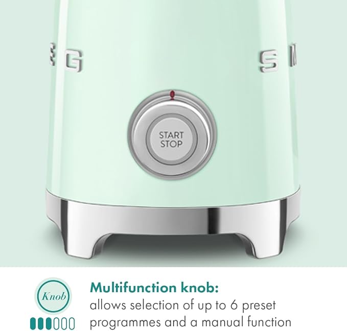 Smeg Milk Frother (Pastel Green)