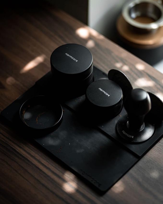 Normcore Espresso Tamping Station, Espresso Tamping Mat, Coffee Tamper Mat, Espresso Accessories Tool for Baristas, Food Grade Non-Slip Silicone, 9.5 Inch x 7.5 Inch - Image 3