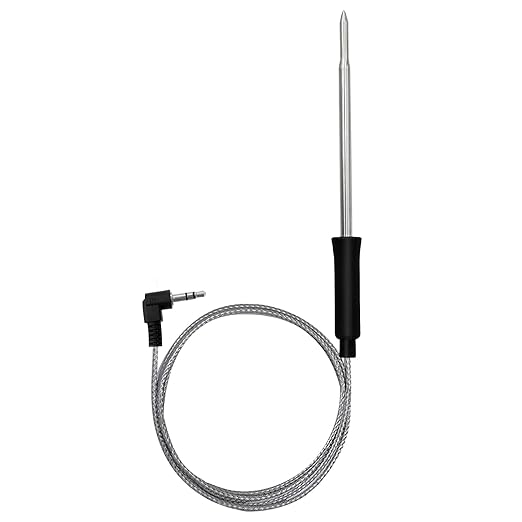Smart Thermometer Probe for Ninja FG550/ FG551 Foodi Smart XL 6-in-1、IG651 7-in-1 Indoor Grill with Air Fry, Replacement for Ninja Oven Meat Probe (for NJ-FG550)
