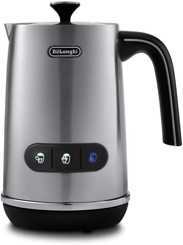 De'Longhi LatteMix Cold and Hot Frother for Dairy and Plant-based Milk