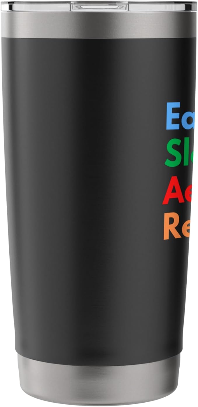Eat Sleep Aeropress Repeat for Aeropress Coffee Lovers Stainless Steel Insulated Tumbler