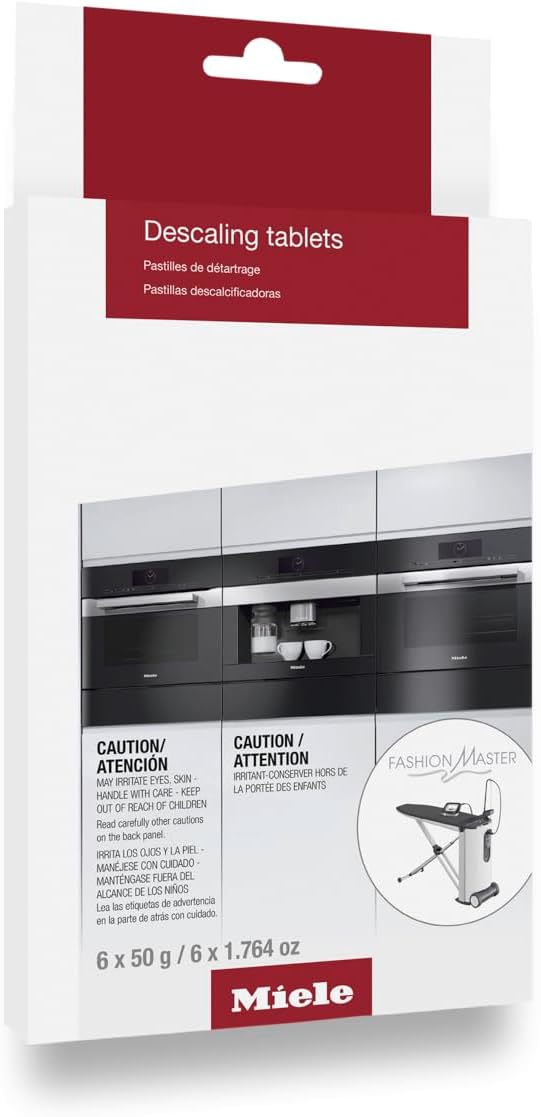 Miele Descaling Tablets for Coffee Machines, Steam Ovens, Ovens, Ranges, 6 count - Image 2