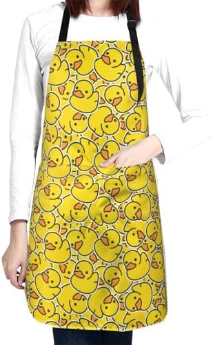 Apron Strong people waterproof work apron for kitchen cooking BBQ party perfect holiday gift with 2 Pockets by Unknown