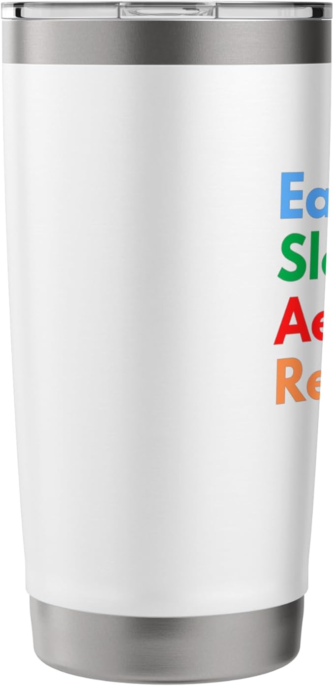 Eat Sleep Aeropress Repeat for Aeropress Coffee Lovers Stainless Steel Insulated Tumbler