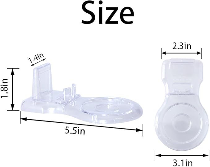 Artliving Clear Teacups and Saucer Display Easel Stand Holder,set of 6