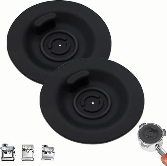 Dianrui 2 Pack Espresso Backflush Cleaning Disc 54mm (with Hole) for Breville Cleaning Disc for Breville Espresso Machine Part BES870XL/878/860/880/810/840/450/500 by Dianrui