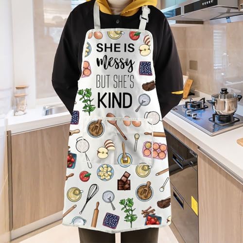 WCGXKO Musical Waitress Inspired Gift She Is Messy But She’s Kind Broadway Gift Musical Theater Gift for Musical Fans - Image 7