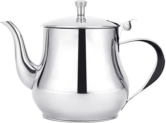 SANQIAHOME 360ml(13Oz) Stainless Steel Small teapot