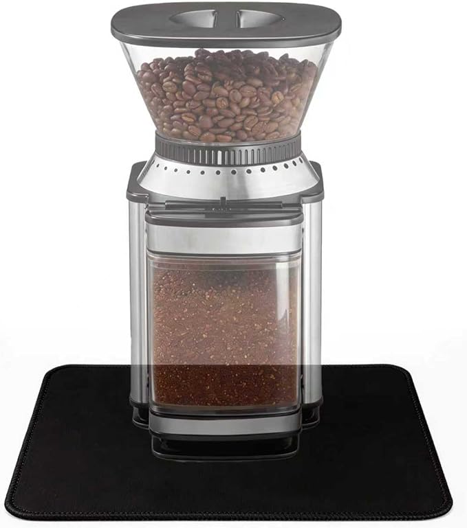 Sliding Pad Compatible with Cuisinart Coffee Grinder (8.6"x7.9") DBM-8P1- Smooth Glide with Anti-Slip Base - Perfect Accessories Fit for Coffee Maker Mat for Coffee Bean Grinder Electric